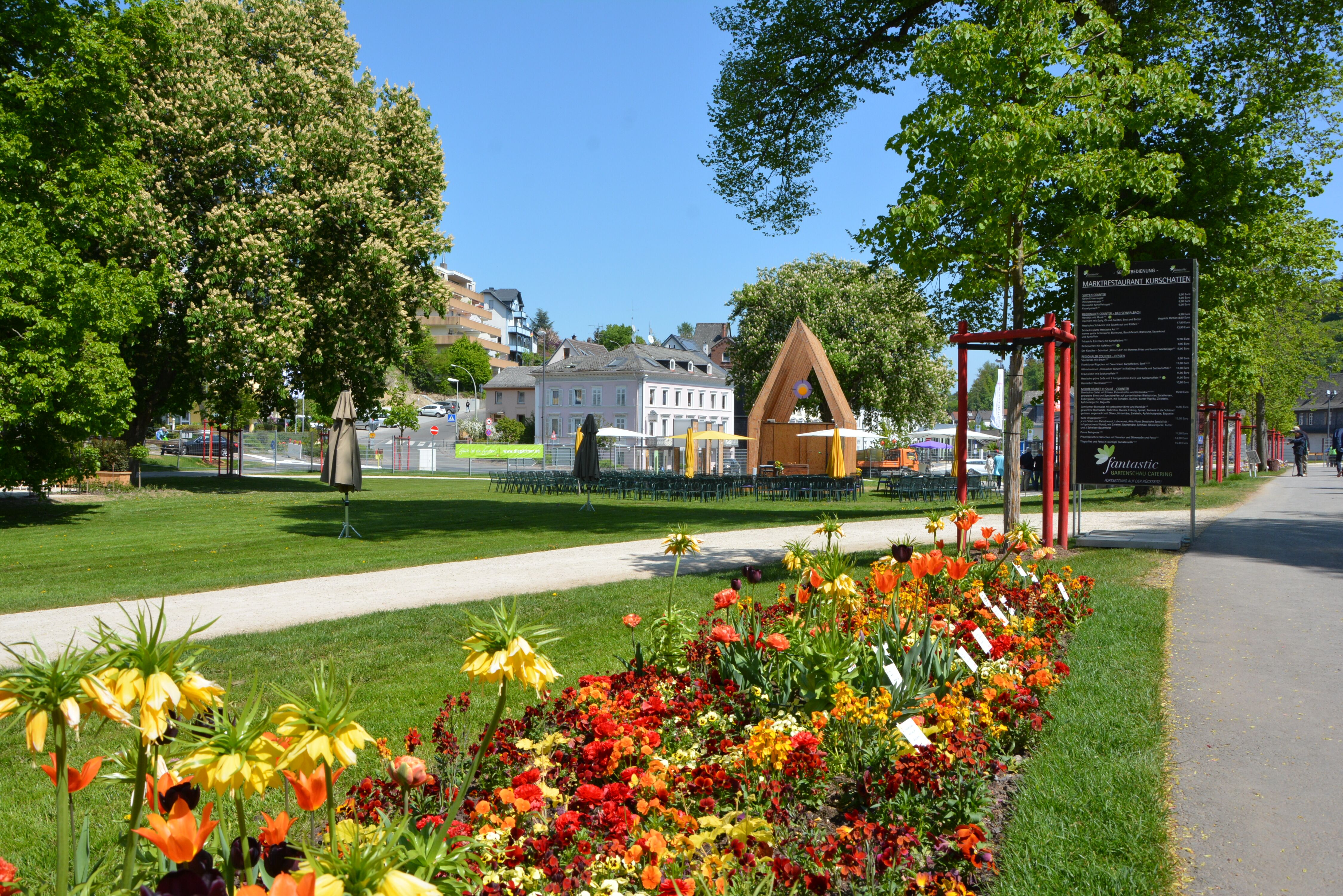 Lichtkirche auf der Landesgartenschau Bad Schwalbach